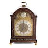 George III Inlaid Mahogany Bracket Clock