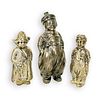 3 German Silver Dutch Figurines