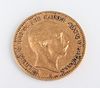 1890 Wilhelm II 10 Mark Gold Coin