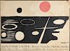 Alexander Calder Perls Galleries Exhibition Poster