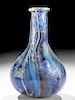 Remarkable Roman Marbled Glass Bottle