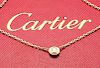 Cartier 18k Rose Gold Diamants Legers SM