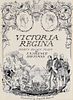 Ernest Shephard "Victoria Regina" Title Page Original Illustration