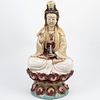 Chinese Guan Yin Porcelain Figurine