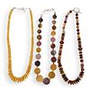 (3 Pc) Lot of "Jay King" Necklace