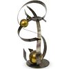 Abstract Steel and Brass Sculpture