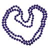Faceted Amethyst Bead Necklace Set of 2