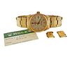 Rolex Datejust Midsize 14k Gold Chronometer Watch 6824