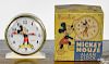 Ingersoll Mickey Mouse clock, 20th c., 4 1/2'' h.