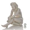 LARGE HUTSCHENREUTHER FIGURINE, NUDE WOMAN BY C. WERNER