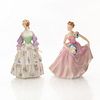 2 ROYAL DOULTON LADY FIGURINES