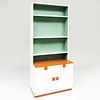 Pair of Josef Frank Designed Wood and Pressboard Bookcases