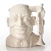 LG DOULTON UNDECORATED CHARACTER JUG, LOUIS ARMSTRONG