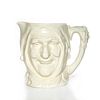 LG ROYAL DOULTON UNDECORATED CHARACTER JUG, TOUCHSTONE