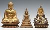 A GROUP OF 19TH AND 20TH CENTURY FIGURES OF BUDDHA