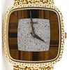 PIAGET 18k Gold Diamond Watch, Vtg