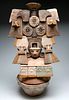 Maya Polychrome Incensario w/ Teotihuacan Influence