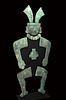 Monumental Moche Silver / Copper Guardian Figure