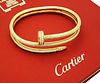 Cartier JUSTE UN CLOU PINK GOLD DIAMOND BRACELET