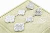 Van Cleef & Arpels 18k Diamond 4.25CT Alhambra Earrings