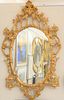 Chinese Chippendale style mirror. 40" x 25". Provenance: Estate of William and Teresa Patton, Lake Ave Greenwich, CT