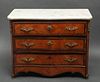 Louis XV Style Miniature Marble Top Commode