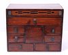 Asian Wood Jewelry Chest / Box