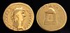Roman Impreial Gold Nero Aureus - Rare to Find!