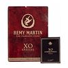 Lote de Cognac.a) Courvoisier. X.O. Cognac. Francia. Presentación de 50 ml. b) Rémy Martin. X...