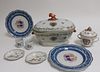 Group of Chinese Export Armorial Porcelain