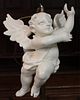 French 1940's  Putto Floor Lamp