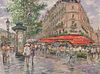 Val Tsar - 'Romance In The Rain Le Fouquet Cafe'