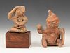 Two Pre-Columbian Nayarit Pottery Figures