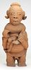 West African Terracotta Figure, Nigeria, Ht. 23.5"