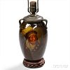 Rookwood Pottery American Indian Series Vase/Lamp