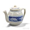 Dedham Pottery Turtle Teapot