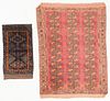 Two Semi-Antique Beluch & Turkmen Rugs