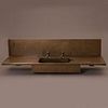 American, Copper and Tin Alloy Kitchen Sink