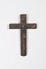 Wood Cross with Straw Overlay, 19th Century