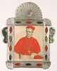 Tin Frame with Cardinal Print
, ca. 1885