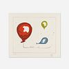 Claes Oldenburg, Balloons from The Landfall Press 30th Anniversary portfolio