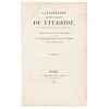 Iturbide, Agustín de. Catastrophe de Don. Aug. de Yturbide Proclamé Empereur du Mexique, 18 Mai, 1822... Paris, 1825.