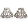 Pair Of Tiffany And Co. Sterling Lamp Shades