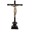 Crucified Christ. Mexico. 19th Century. Made in carved wood.