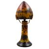 Lamp. Early 20th Century. Cameo glass. Signed "Touchard".