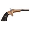 Pocket Pistol. 20th Century. J. STEVENS. Made in iron and wood. Gun barrel: 1.9" (5 cm).