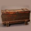 New Mexico, Painted Chest on Legs, ca. 1860-1890
