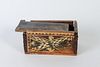 New Mexico, Wooden Box with Straw Overlay