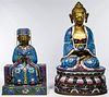 Chinese Cloisonne Figures