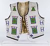 Native American Beaded Child's Vest